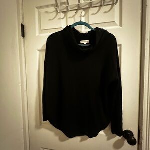 Black Cozy Turtle Neck